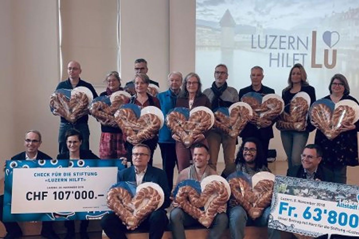 Luzerner Fest und Altstadt Fäscht spenden CHF 170'800 für den guten Zweck!